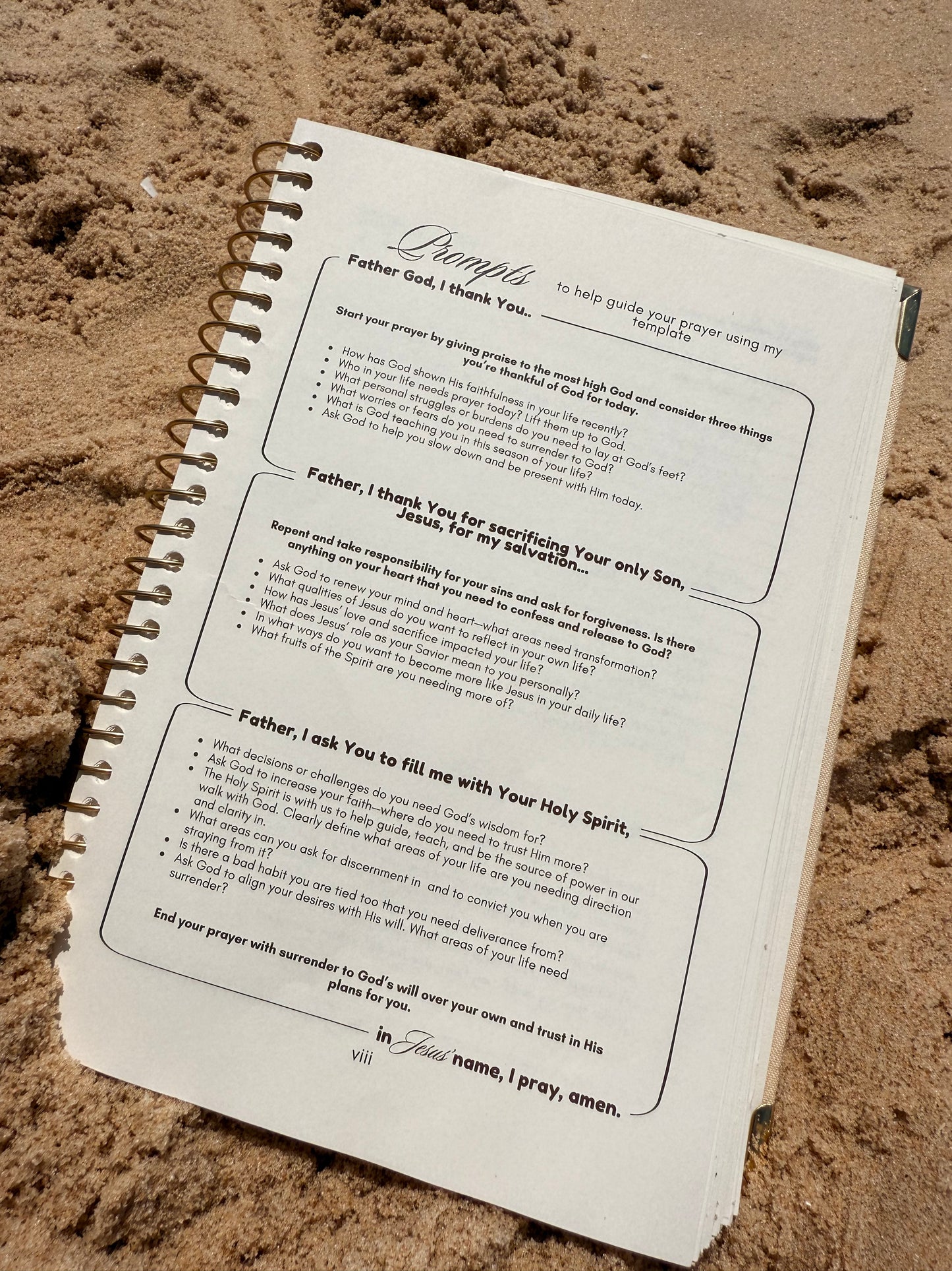 In Jesus' Name, Amen: Guided Prayer Journal