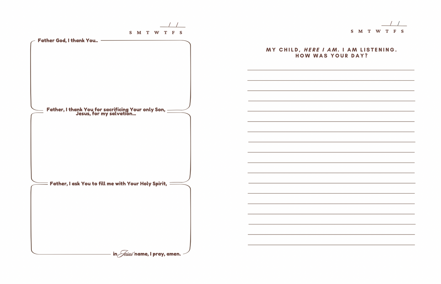 In Jesus' Name, Amen: Digital Download